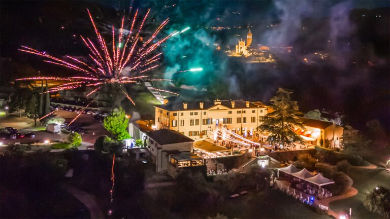 Vista aerea Capodanno Villa Cariola