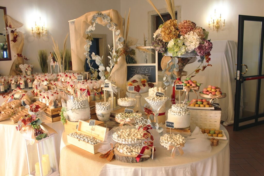 Candy Corner - Hochzeit - Villa Cariola