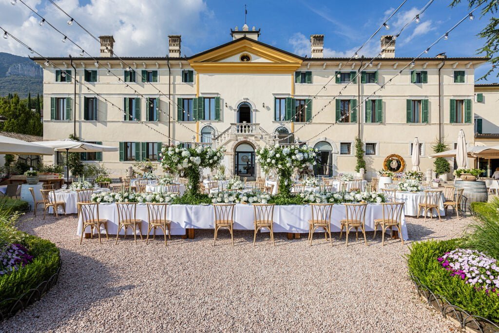 Zeremonie in der Villa Cariola - Gardasee