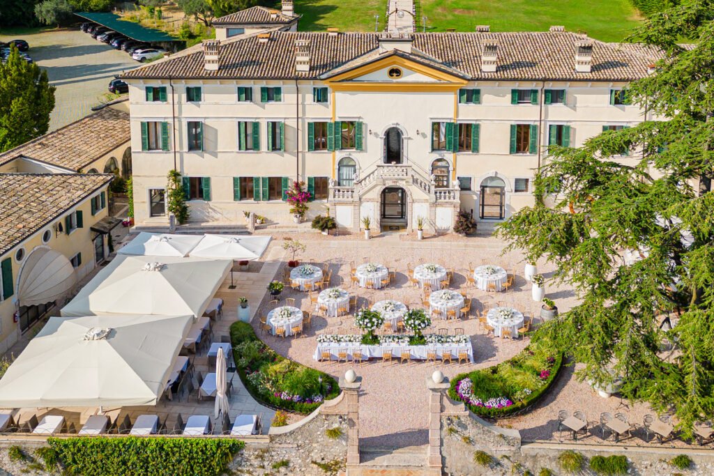 VillaCariola allestimento matrimonio in terrazza